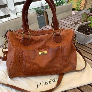 J. Crew Cross Body Leather Bag